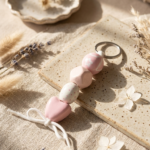 Blush Charm Keychain