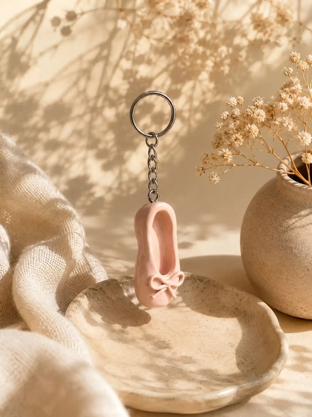 WhatsApp Image 2026-06-22 at 12.31.44 Ballet Pointe Shoe Keychain - Image 1